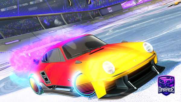 A Rocket League car design from Bobby7318