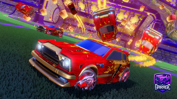 A Rocket League car design from TonyDee94