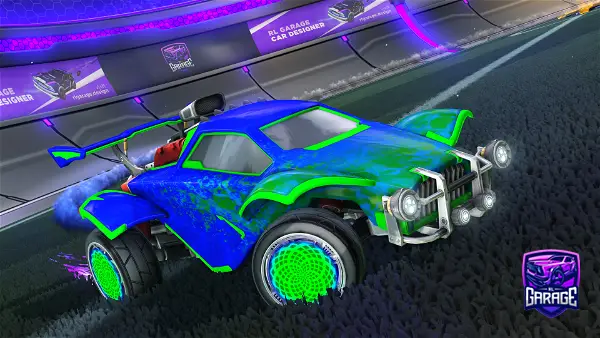 A Rocket League car design from mwc1st