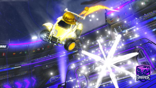 A Rocket League car design from PandaBoyStarz