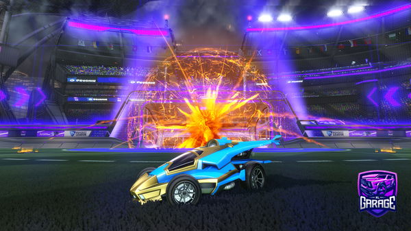 A Rocket League car design from SirSammy