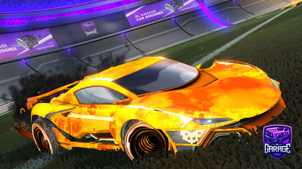 A Rocket League car design from Cybertron4765