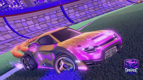 A Rocket League car design from Zarif98