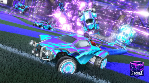 A Rocket League car design from Dimitri_Pulls15