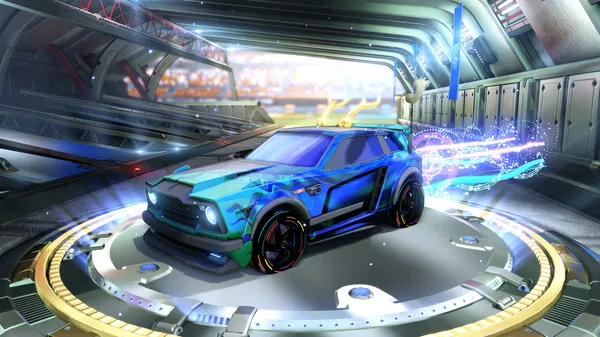 A Rocket League car design from rengoko