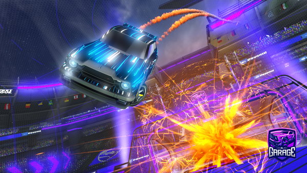A Rocket League car design from YeBoiJeff