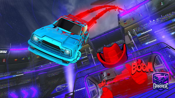 A Rocket League car design from biup8756