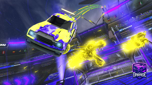 A Rocket League car design from BIGTIMEBEX7