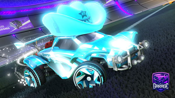 A Rocket League car design from Riqiol