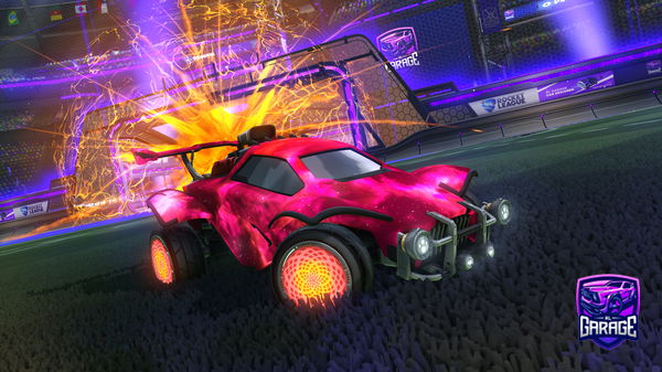 A Rocket League car design from INFCosmic