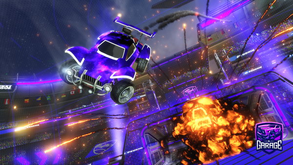 A Rocket League car design from L3onix1024