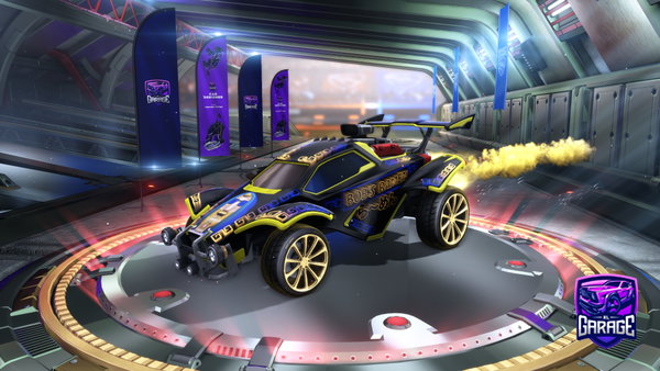 A Rocket League car design from BuddyBoss_rl