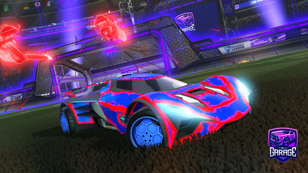 A Rocket League car design from Djcosmo