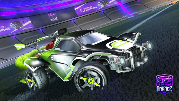 A Rocket League car design from BajanAmerican_YT