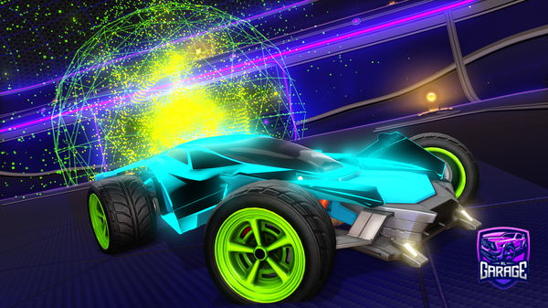 A Rocket League car design from 1akerrr