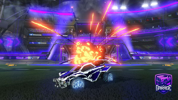 A Rocket League car design from B1gpooman