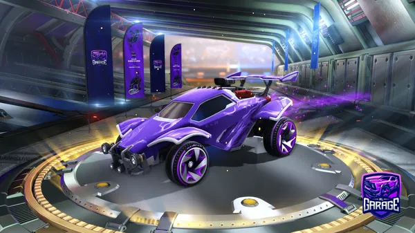 A Rocket League car design from Uchito