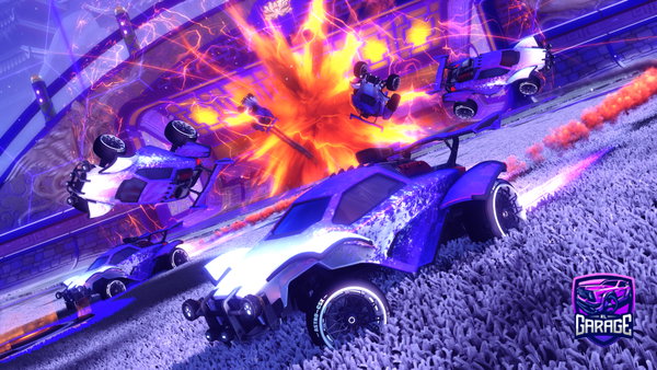 A Rocket League car design from psnwitterakker12