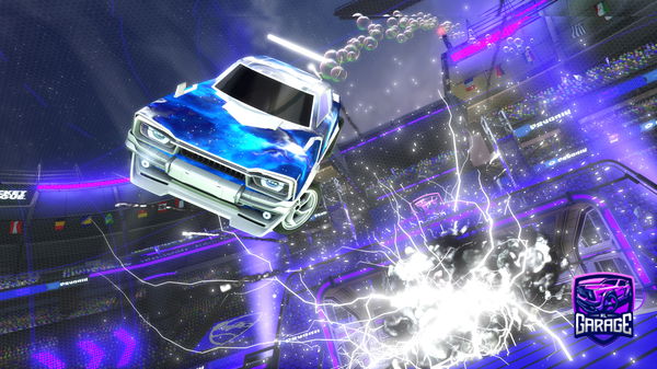 A Rocket League car design from tyoran