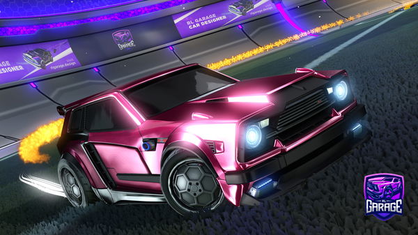 A Rocket League car design from Cosmic_Spurs