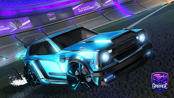 A Rocket League car design from Yung_Malush