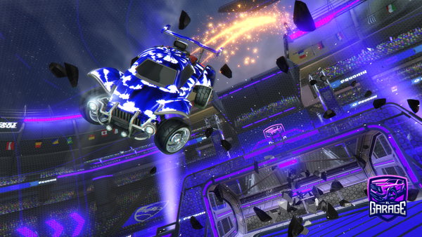 A Rocket League car design from SPIRITRAVAGE