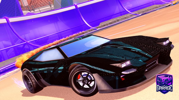 A Rocket League car design from LUCR4FT