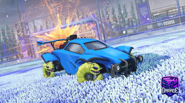 A Rocket League car design from JSLAK
