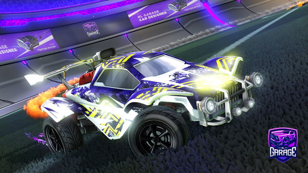 A Rocket League car design from L4_-XR