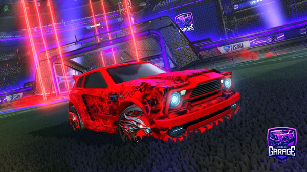 A Rocket League car design from ZQC_OG