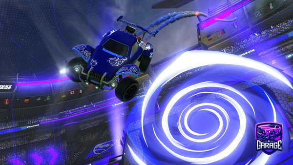 A Rocket League car design from Borsty308