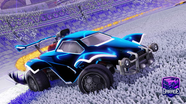 A Rocket League car design from rsti