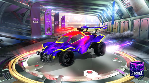 A Rocket League car design from WWWQ999