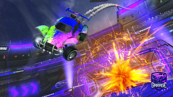 A Rocket League car design from Flash5584