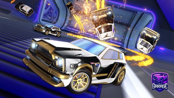 A Rocket League car design from IvyPrides