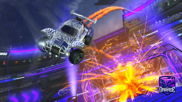 A Rocket League car design from Fez05