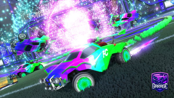 A Rocket League car design from Peteroncxack