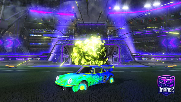 A Rocket League car design from PG24