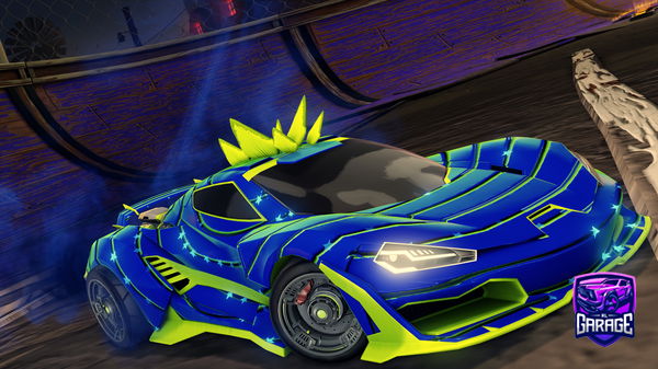 A Rocket League car design from jx5t1n