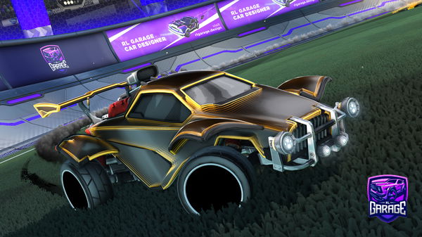 A Rocket League car design from Imthegrts