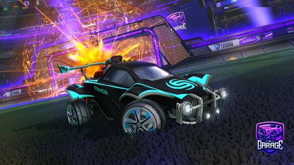 A Rocket League car design from Zzkos