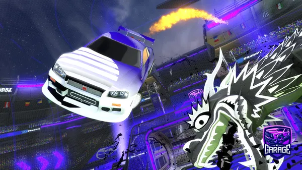 A Rocket League car design from ps-flip-10