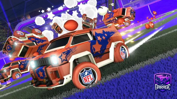 NFL wheels in Rocket League