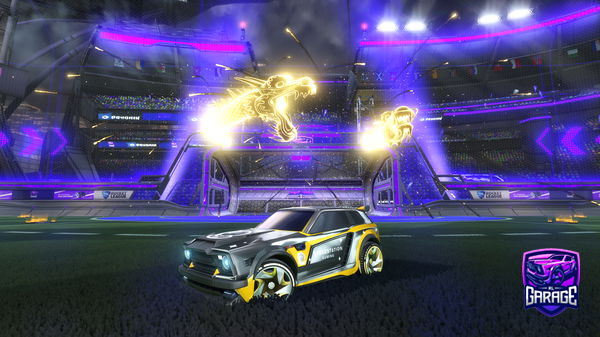 A Rocket League car design from Teamneron