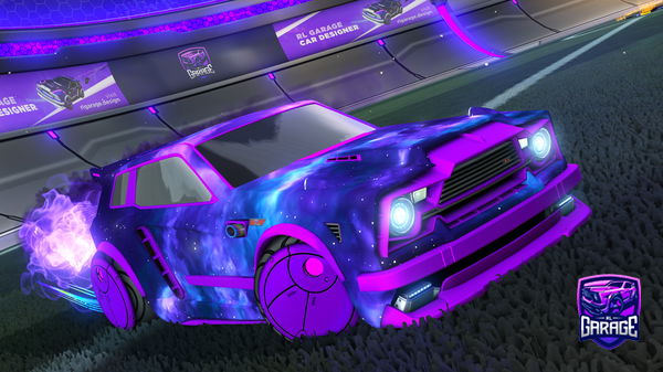 A Rocket League car design from UsuriousNano