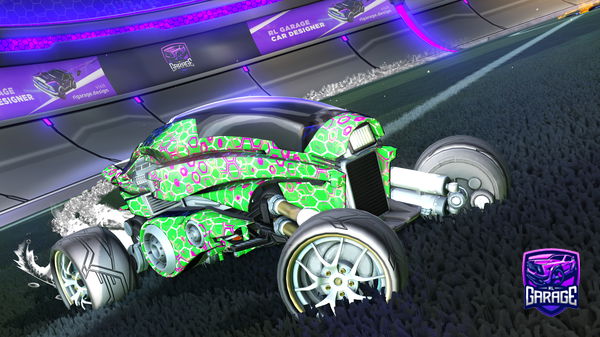 A Rocket League car design from JWBACON2012