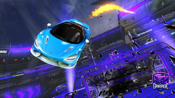 A Rocket League car design from Simsimalim