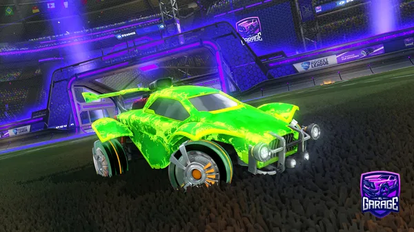 A Rocket League car design from FireSchorcher