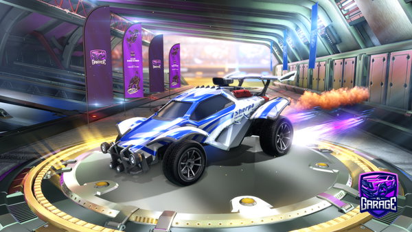 A Rocket League car design from tradeplsps5minijoppe