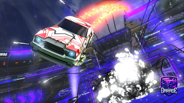 A Rocket League car design from Peda69